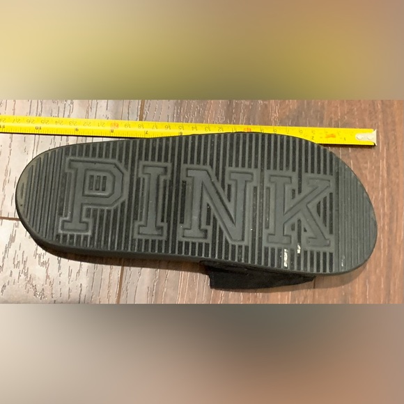 Victoria Secret PINK UK University of Kentucky Collegiate Sherpa Slides Sandals - Picture 10 of 13